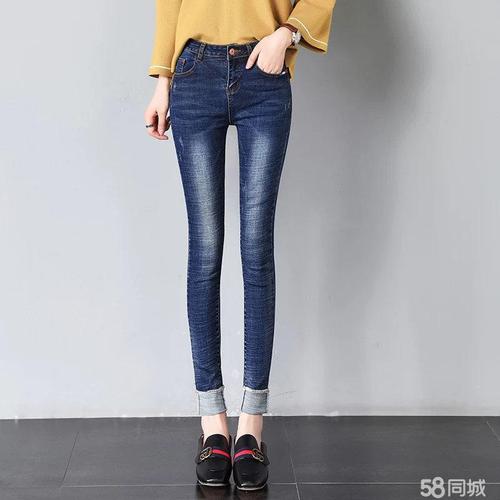 批發(fā)牛仔褲貨源工廠供應淘寶訂單爆款女裝牛仔褲 - 丹江口服裝/鞋帽